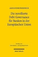 bokomslag Die novellierte Debt Governance fr Banken in der Europischen Union