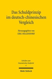 bokomslag Das Schuldprinzip im deutsch-chinesischen Vergleich