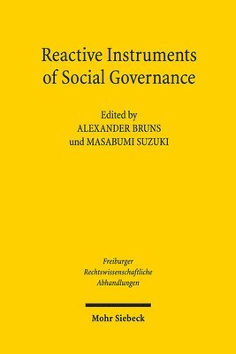Alexander Bruns, Masabumi Suzuki - Reactive Instruments of Social Governance, Häftad