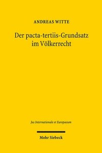 bokomslag Der pacta-tertiis-Grundsatz im Vlkerrecht