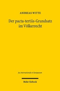 bokomslag Der pacta-tertiis-Grundsatz im Völkerrecht