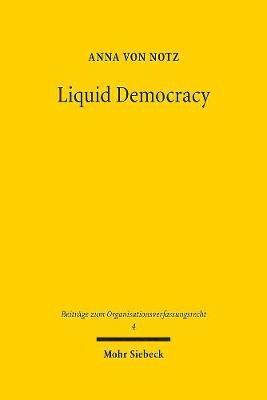 bokomslag Liquid Democracy