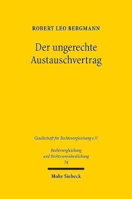 Der ungerechte Austauschvertrag 1