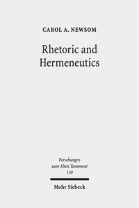 bokomslag Rhetoric and Hermeneutics