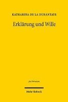 Erklrung und Wille 1