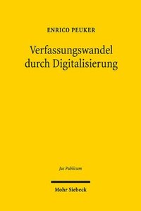 bokomslag Verfassungswandel durch Digitalisierung