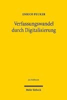 bokomslag Verfassungswandel durch Digitalisierung