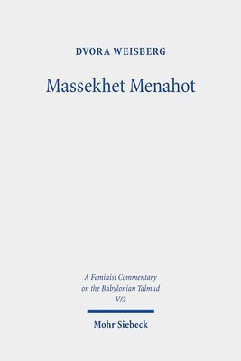bokomslag Massekhet Menahot