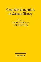 bokomslag Great Christian Jurists in German History
