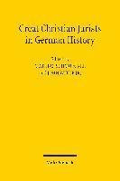 Great Christian Jurists in German History 1