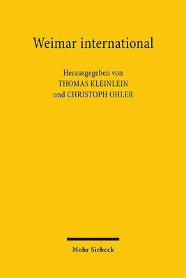 bokomslag Weimar international