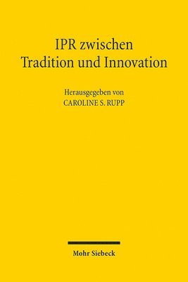 bokomslag IPR zwischen Tradition und Innovation