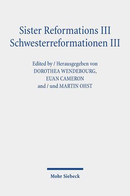 bokomslag Sister Reformations III - Schwesterreformationen III