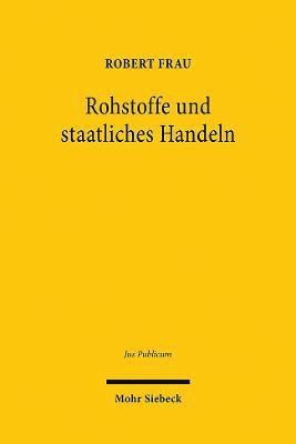 Rohstoffe und staatliches Handeln 1