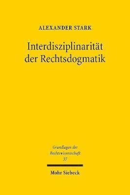 Interdisziplinaritt der Rechtsdogmatik 1