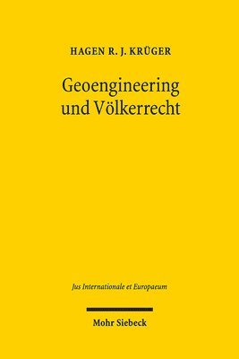 bokomslag Geoengineering und Vlkerrecht