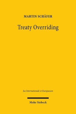 bokomslag Treaty Overriding