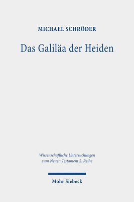 bokomslag Das Galila der Heiden