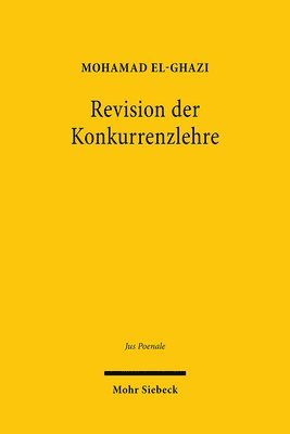 bokomslag Revision der Konkurrenzlehre