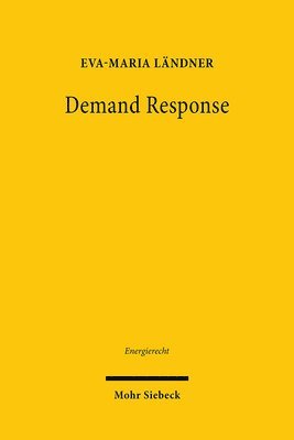 bokomslag Demand Response