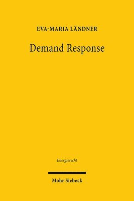 bokomslag Demand Response