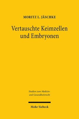 bokomslag Vertauschte Keimzellen und Embryonen