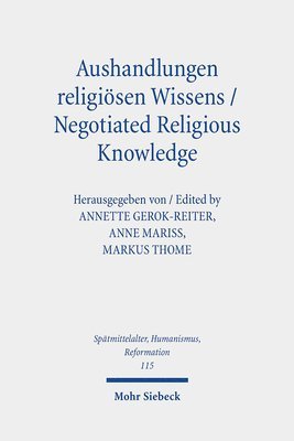 bokomslag Aushandlungen religisen Wissens - Negotiated Religious Knowledge