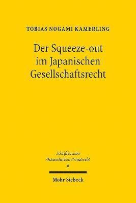 bokomslag Der Squeeze-out im Japanischen Gesellschaftsrecht