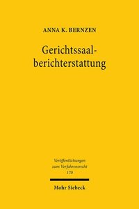 bokomslag Gerichtssaalberichterstattung