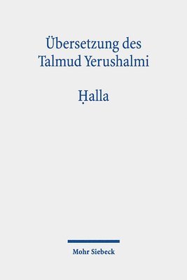 bokomslag bersetzung des Talmud Yerushalmi