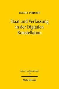 bokomslag Staat und Verfassung in der Digitalen Konstellation