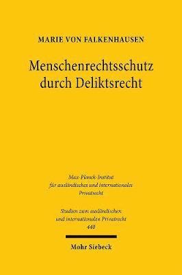 bokomslag Menschenrechtsschutz durch Deliktsrecht