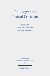 bokomslag Philology and Textual Criticism