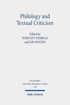 Philology and Textual Criticism 1