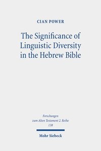 bokomslag Significance of Linguistic Diversity in the Hebrew Bible