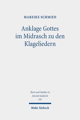 bokomslag Anklage Gottes im Midrasch zu den Klageliedern