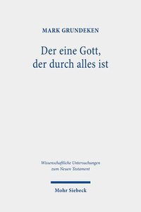 bokomslag Der eine Gott, der durch alle ist