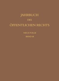 bokomslag Jahrbuch des ffentlichen Rechts der Gegenwart. Neue Folge