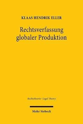 bokomslag Rechtsverfassung globaler Produktion