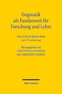 Christoph Althammer, Christoph Schärtl, Christoph Schartl - Dogmatik als Fundament für Forschung und Lehre, Inbunden