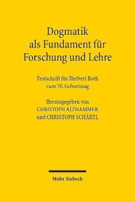 Dogmatik als Fundament fr Forschung und Lehre 1