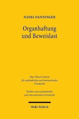 Organhaftung und Beweislast