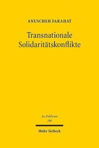 bokomslag Transnationale Solidarittskonflikte
