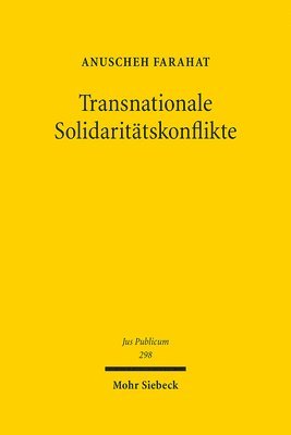 bokomslag Transnationale Solidarittskonflikte