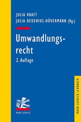 Julia Kraft, Julia Redenius-Hövermann - Umwandlungsrecht, Häftad