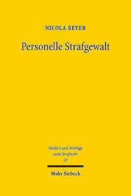 Personelle Strafgewalt 1