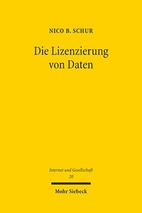 bokomslag Die Lizenzierung von Daten