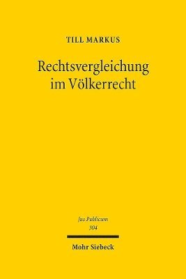 Rechtsvergleichung im Vlkerrecht 1