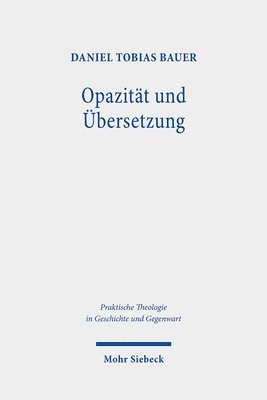 bokomslag Opazitt und bersetzung