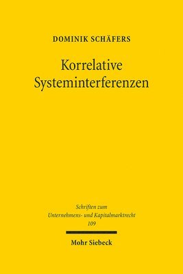 Dominik Schäfers, Dominik Schafers - Korrelative Systeminterferenzen, Inbunden